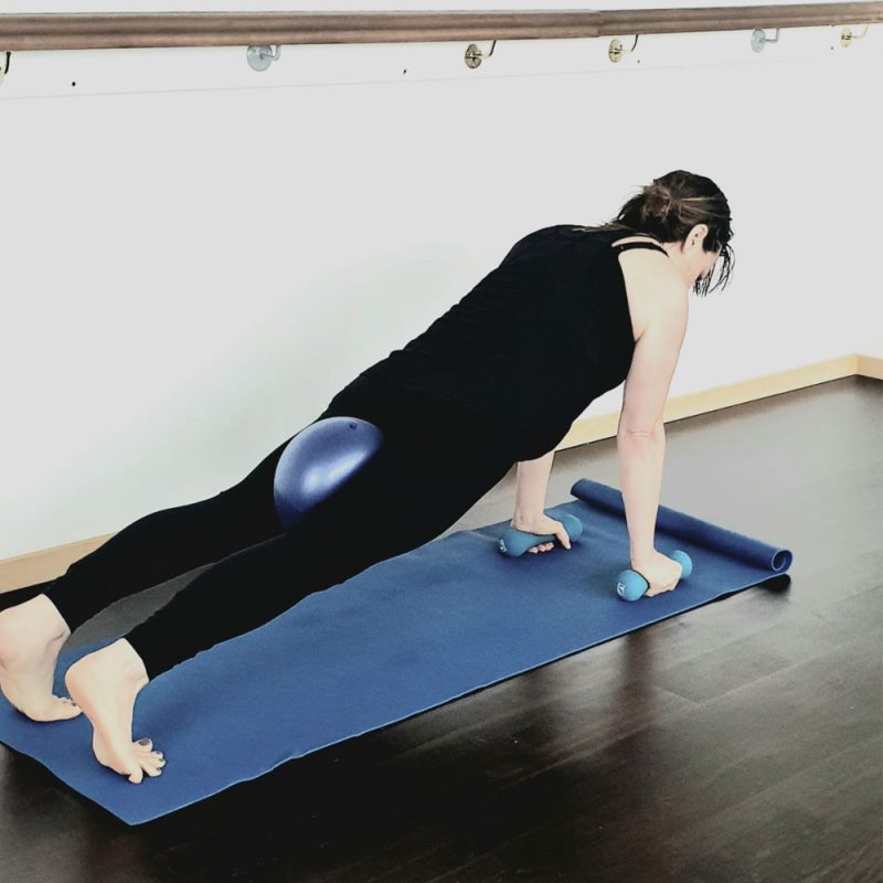 The Benefits of Hand Weights The Yoga Barre